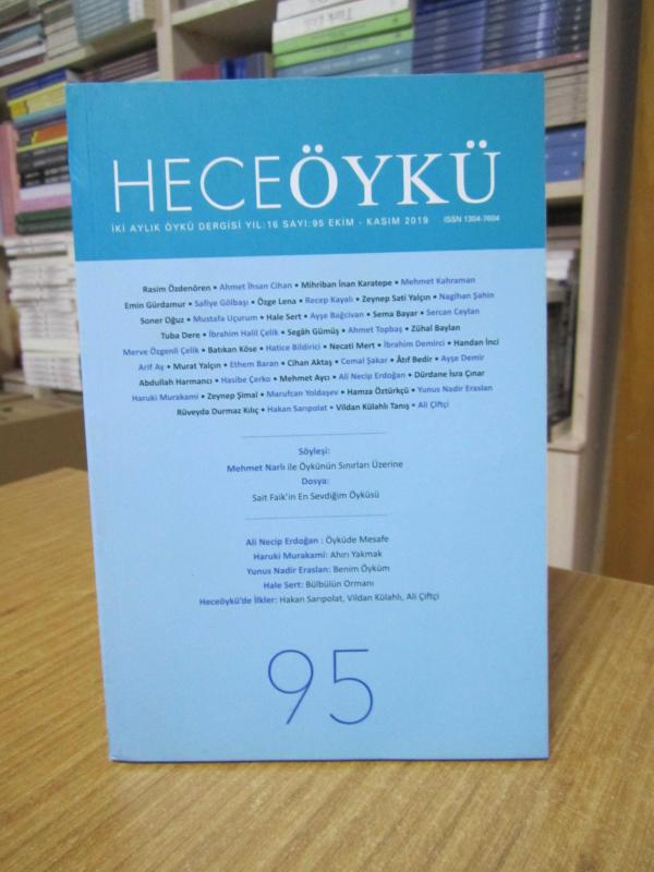 HECE ÖYKÜ İki Aylık Öykü Dergisi - Sayı 95 - Ekim Kasım 2019