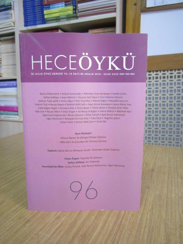HECE ÖYKÜ İki Aylık Öykü Dergisi - Sayı 96 - Aralık 2019