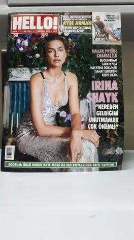 Hello! Dergisi - [1-7 Ağustos 2018] - No: 738 - 2018/31 - IRINA SHAYK