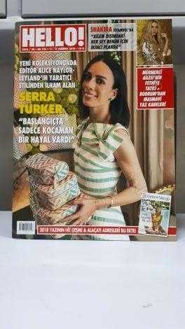 Hello! Dergisi - [11-17 Temmuz 2018] - No: 735 - 2018/28 - SERRA TÜRKER