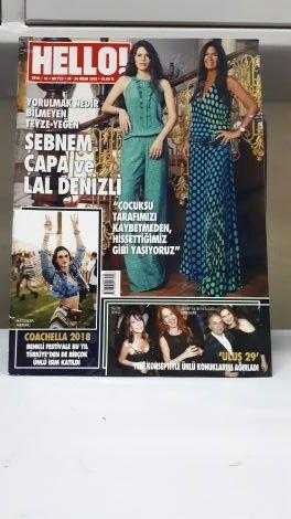 Hello! Dergisi - [18-24 Nisan 2018] - No: 723 - 2018/16 - ŞEBNEM ÇAPA & LAL DENİZLİ