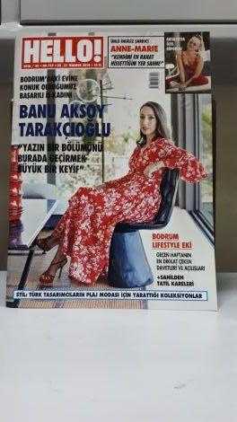 Hello! Dergisi - [25-31 Temmuz 2018] - No: 737 - 2018/30 - BANU AKSOY TARAKÇIOĞLU