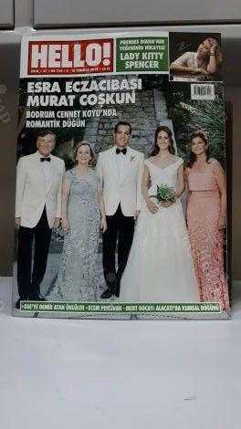 Hello! Dergisi - [4-10 Temmuz 2018] - No: 734 - 2018/27 - ESRA ECZACIBAŞI & MURAT COŞKUN