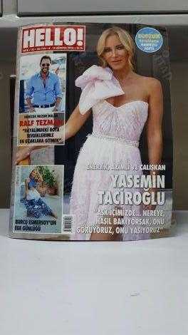 Hello! Dergisi - [8-14 Ağustos 2018] - No: 739 - 2018/32 - YASEMİN TACİROĞLU