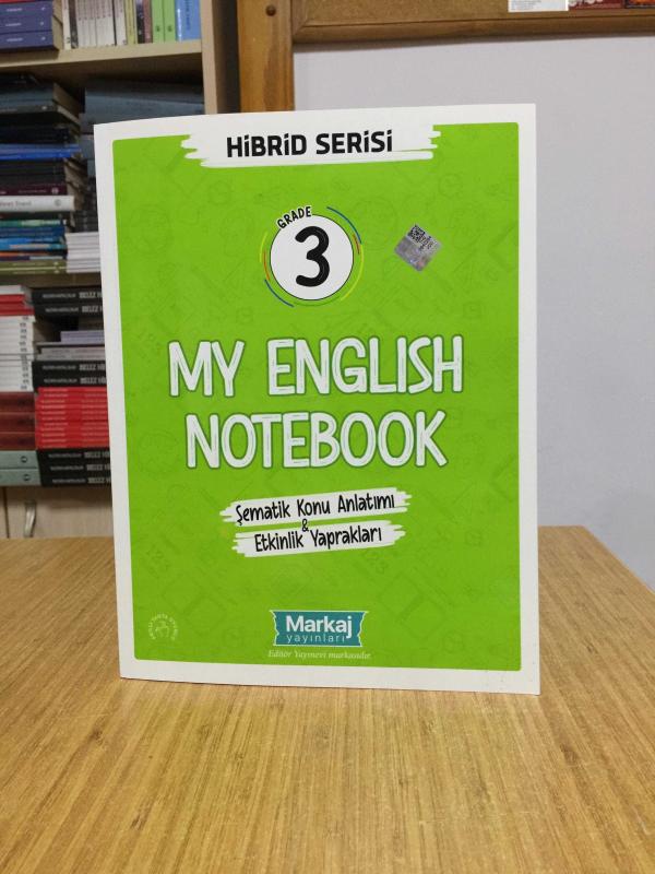 HİBRİD SERİSİ 3. Sınıf MY ENGLISH NOTEBOOK Markaj Yayınları