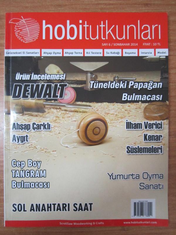 Hobi Tutkunları Dergisi - Sayı 6 / Sonbahar 2014