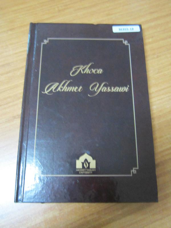 Hoca Ahmet Yesevi (İngilizce) - Khoca Akhmet Yassawi