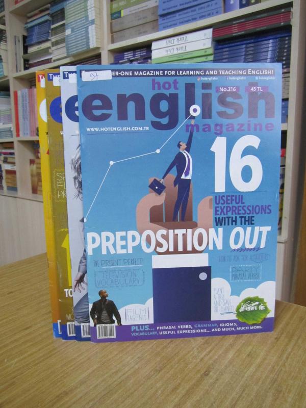 Hot English Magazine - 4 Sayı TAKIM (Sayılar: 216-217-218-220)