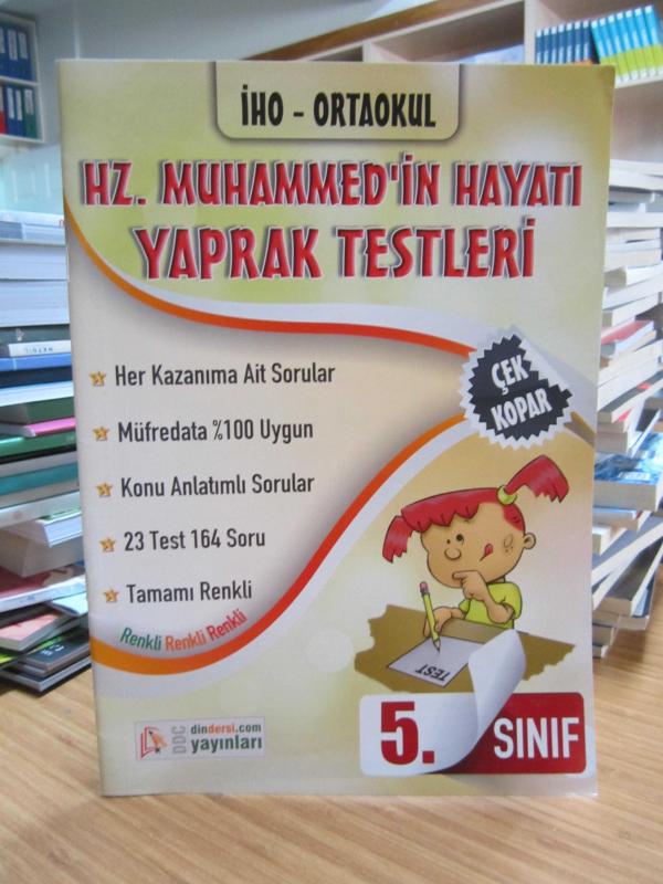Hz. Muhammed'in Hayatı Yaprak Testleri 5.Sınıf