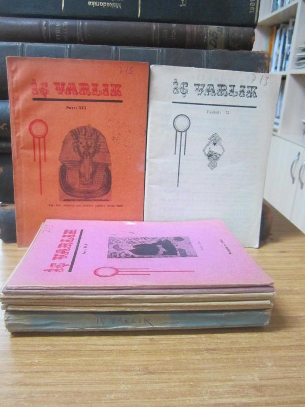 İç Varlık Dergisi - 14 Farklı Sayı TAKIM (1954-1958) - Sayılar: 41, 42, 43, 52, 53, 54, 61, 62, 63-64-65-66-67, 68