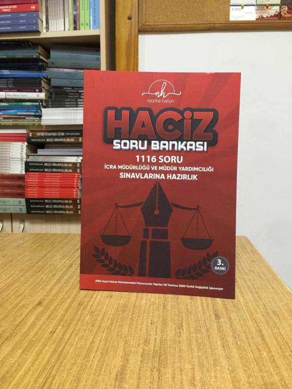 İcra Müdürlüğü ve Yardımcılığı Sınavı Haciz Soru Bankası 3. Baskı Nezihe Hatun
