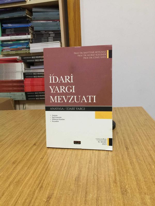 İdari Yargı Mevzuatı Savaş Yayınevi 16.Baskı