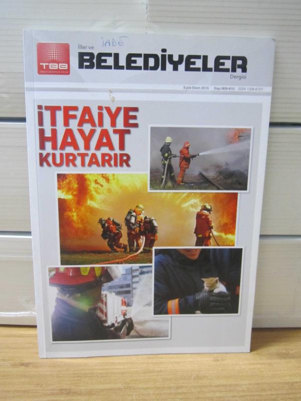 İller ve Belediyeler Dergisi - Sayı 809-810 - Eylül Ekim 2015 - TBB Türkiye Belediyeler Birliği