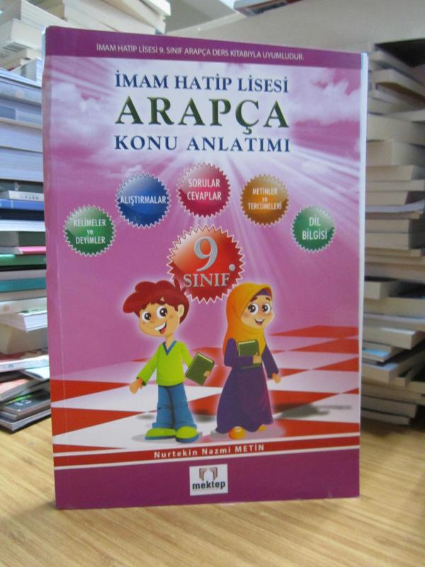 İmam Hatip Lisesi Arapça Konu Anlatımı 9.Sınıf Arapça Ders Kitabı