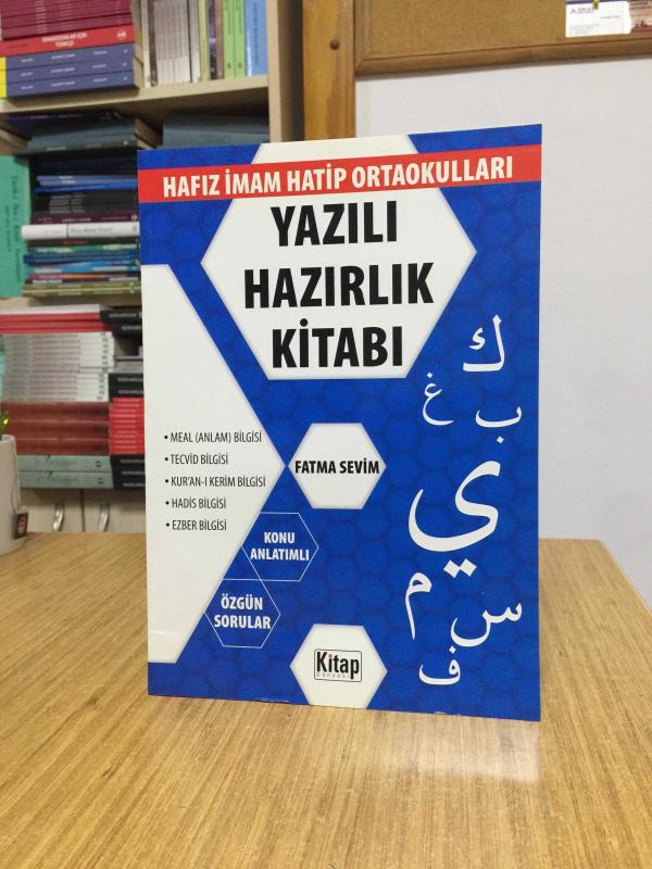 İmam Hatip Ortaokulları Yazılı Hazırlık Kitabı Kitap Dünyası Yayınları