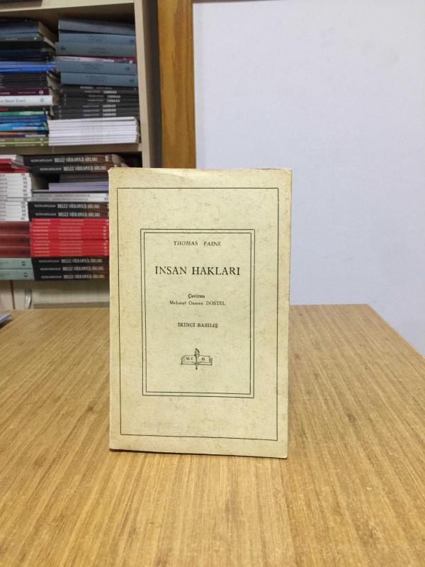 İnsan Hakları - Thomas Paine (İkinci Basılış)