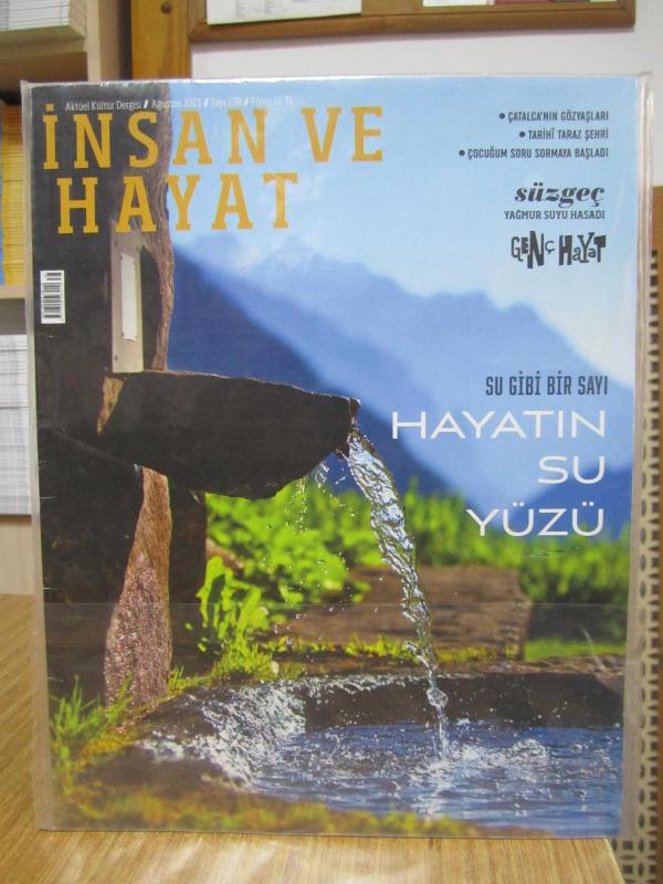 İNSAN ve HAYAT Dergisi - Sayı 138 - Ağustos 2021 (Genç Hayat Eki ile Birlikte) [Ambalajı Açılmamış]