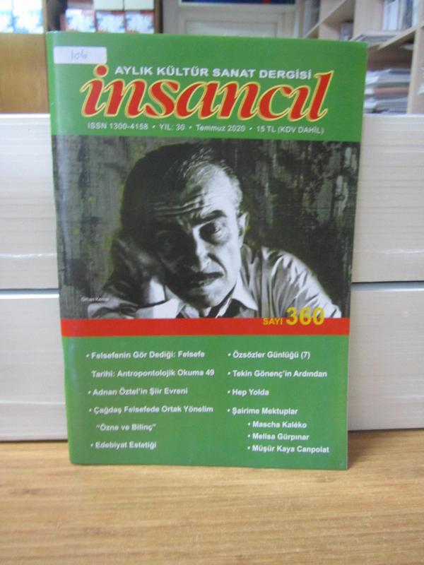 İnsancıl Dergisi - Sayı 360 - Temmuz 2020