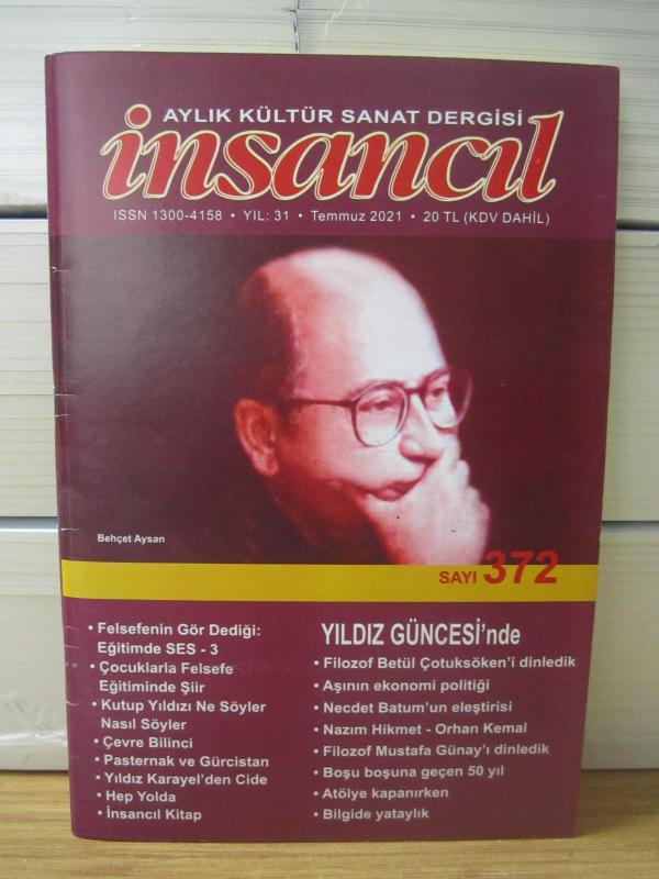 İnsancıl Dergisi - Sayı 372 - Temmuz 2021