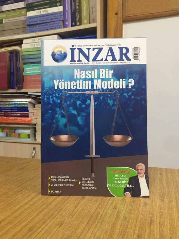 İNZAR Aylık İlim ve Kültür Dergisi - Sayı 220 - Ocak 2023