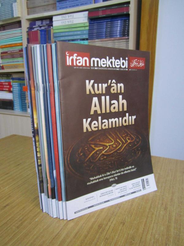 İrfan Mektebi Dergisi - 2021 Yılı Tüm Sayılar TAKIM (170-181 ve Arası Mevcut)