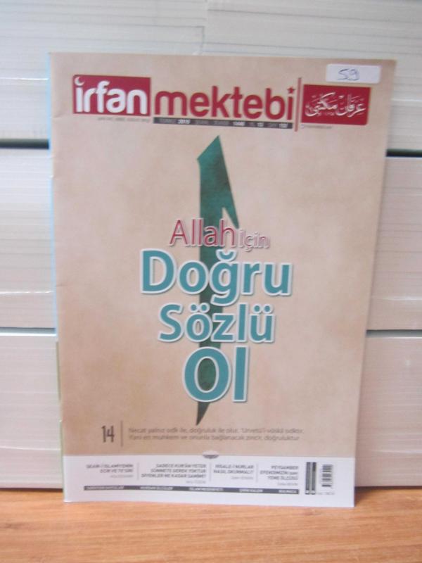 İrfan Mektebi Dergisi - Sayı 152 - Temmuz 2019