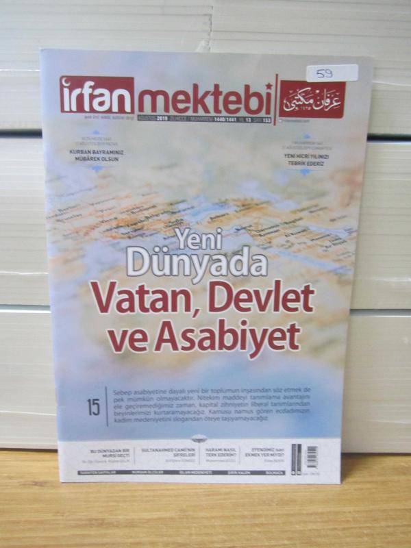 İrfan Mektebi Dergisi - Sayı 153 - Ağustos 2019