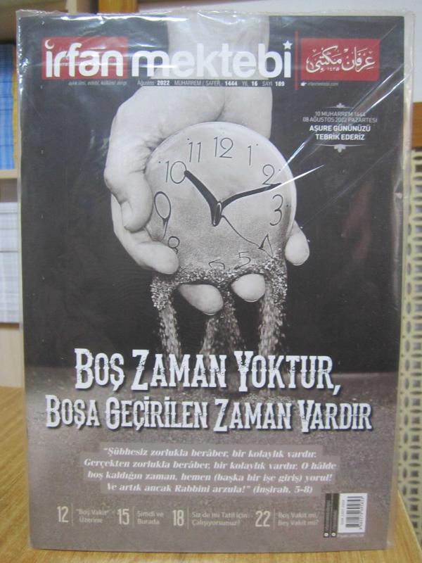 İrfan Mektebi Dergisi - Sayı 189 - Ağustos 2022