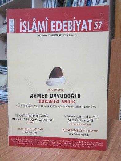İslami Edebiyat Dergisi - Sayı 57 - Nisan Mayıs Haziran 2012