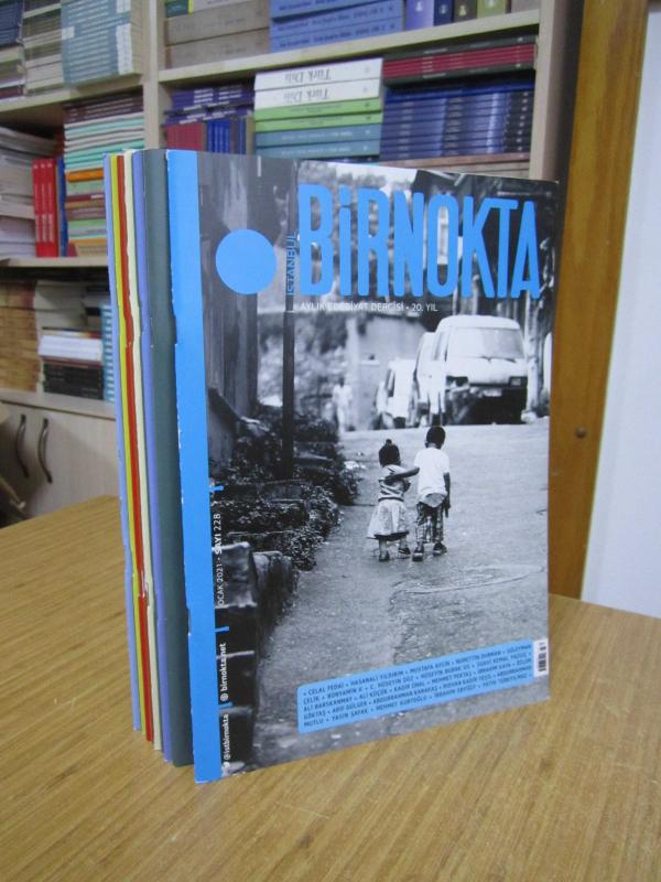 İstanbul Birnokta Dergisi - 2021 Yılı 10 Sayı TAKIM (Sayılar: 228-229-230-231-232-233-235-236-237-238)