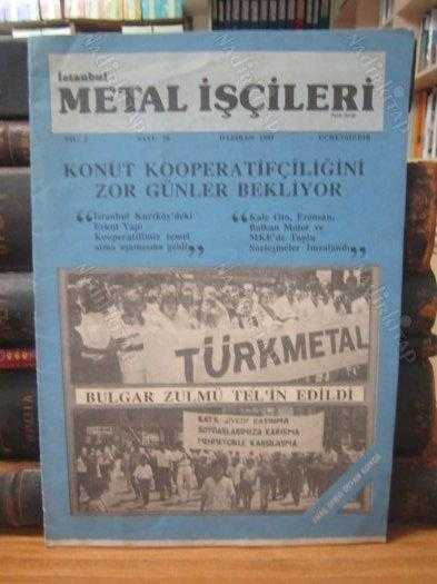 İSTANBUL METAL İŞÇİLERİ - SAYI 28 - HAZİRAN 1989