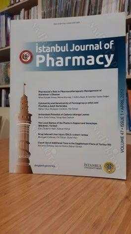 İstanbul University Faculty of Pharmacy - Istanbul Journal of Pharmacy - 2017 Volume 47 Issue 1