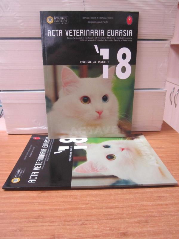 İstanbul University Press - Acta Veterinaria Eurasia -  Year 2018 Issue 1-2