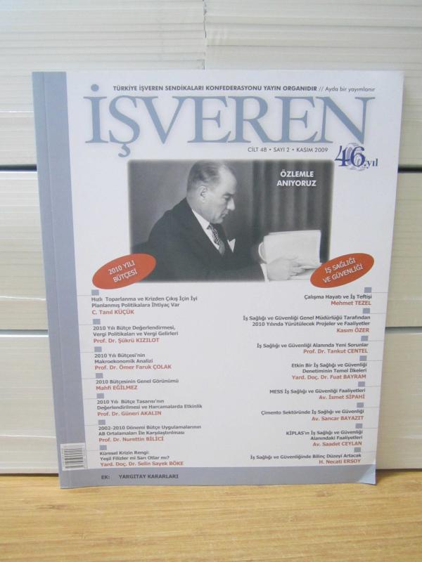 İşveren Dergisi - Cilt 48 Sayı 2 - Kasım 2009