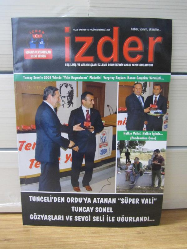 İZDER Seçilmiş ve Atanmışları İzleme Derneği - Yıl 20 Sayı 191-192 - Haziran Temmuz 2020