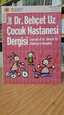 İzmir Dr. Behçet Uz Çocuk Hastanesi Dergisi - Cilt 9 Sayı 1 2019