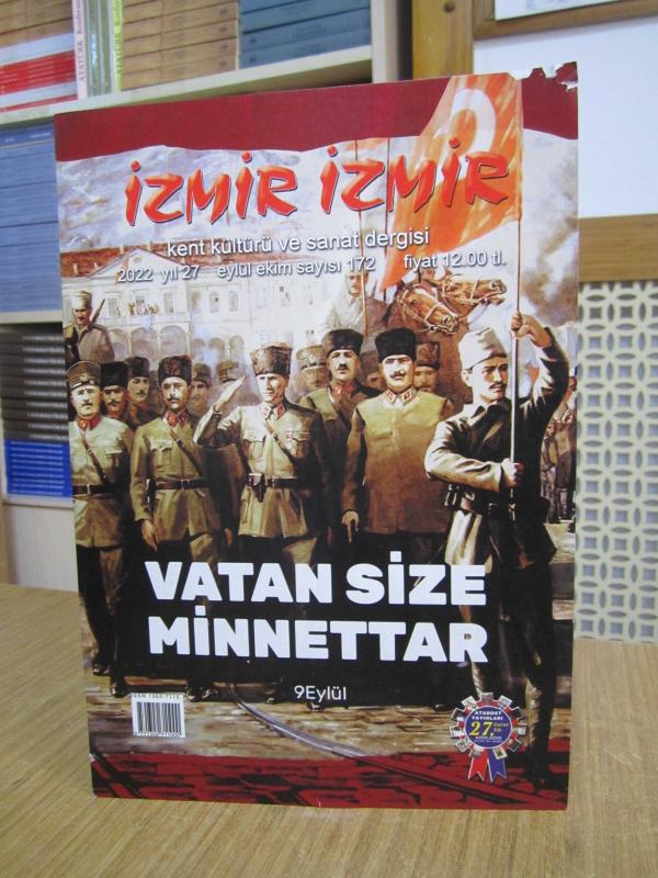 İZMİR İZMİR Kent Kültürü ve Sanat Dergisi - Sayı 172 - Eylül Ekim 2022
