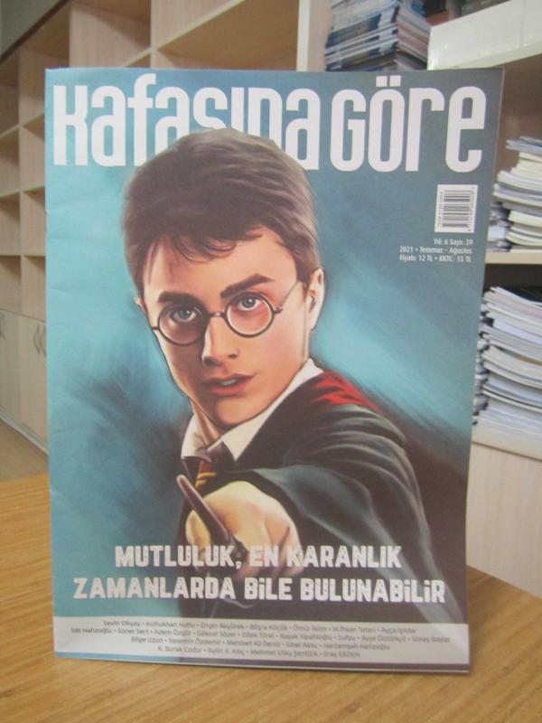 KAFASINA GÖRE Dergisi - Sayı 39 - Temmuz Ağustos 2021 (Harry Potter Posteri Mevcut)