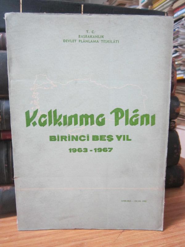 Kalkınma Planı Birinci Beş Yıl 1963 - 1967 - Ocak 1963