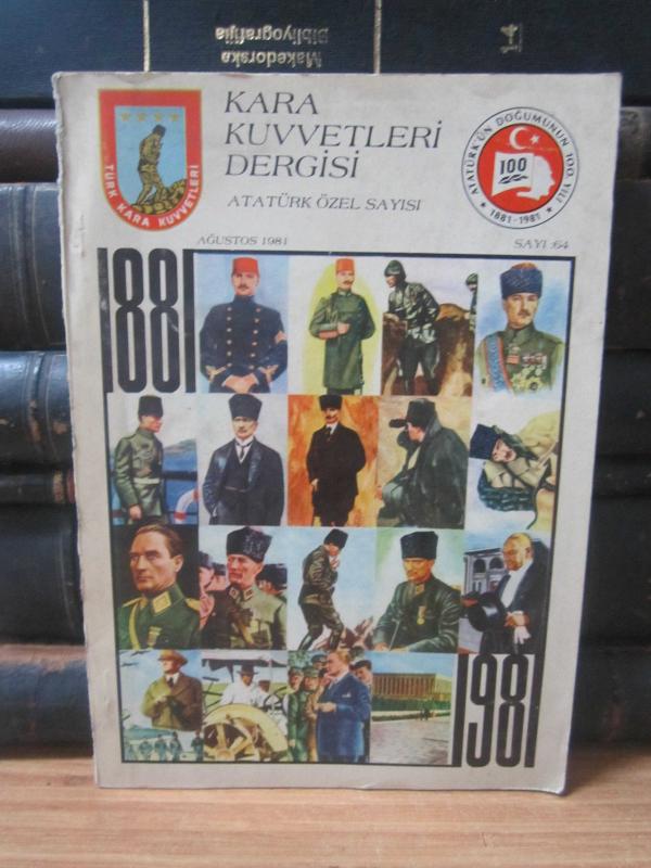 Kara Kuvvetleri Dergisi - Sayı 64 - Ağustos 1981