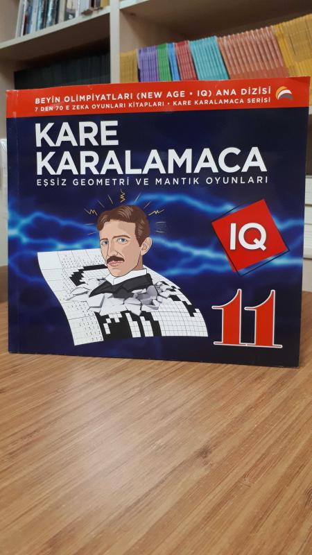 Kare Karalamaca 11 -Eşsiz Geometri ve Mantık Oyunları