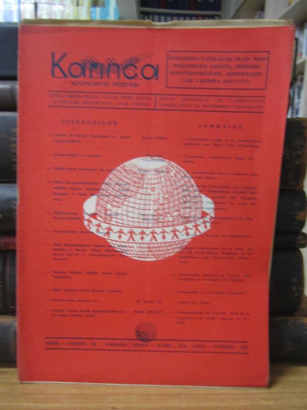 Karınca Kooperatif Postası - Türk Kooperatifçilik Kurumu - Sayı 208 - Nisan 1954