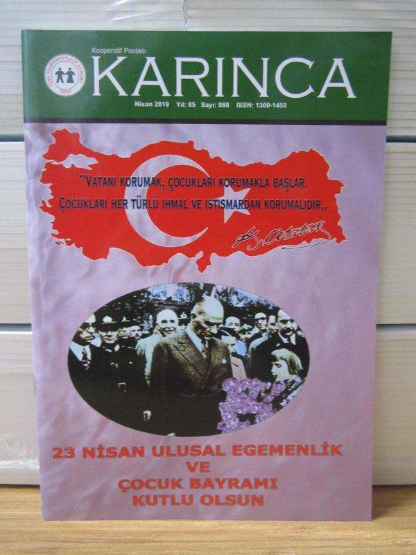 Karınca Kooperatif Postası - Türk Kooperatifçilik Kurumu - Sayı 989 - Mayıs 2019