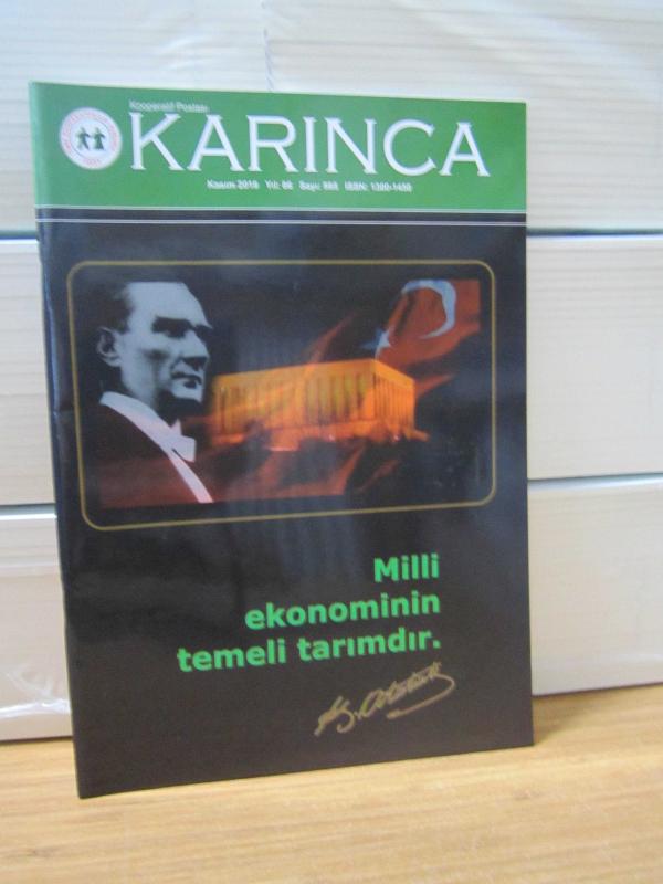 Karınca Kooperatif Postası - Türk Kooperatifçilik Kurumu - Sayı 996 - Aralık 2019