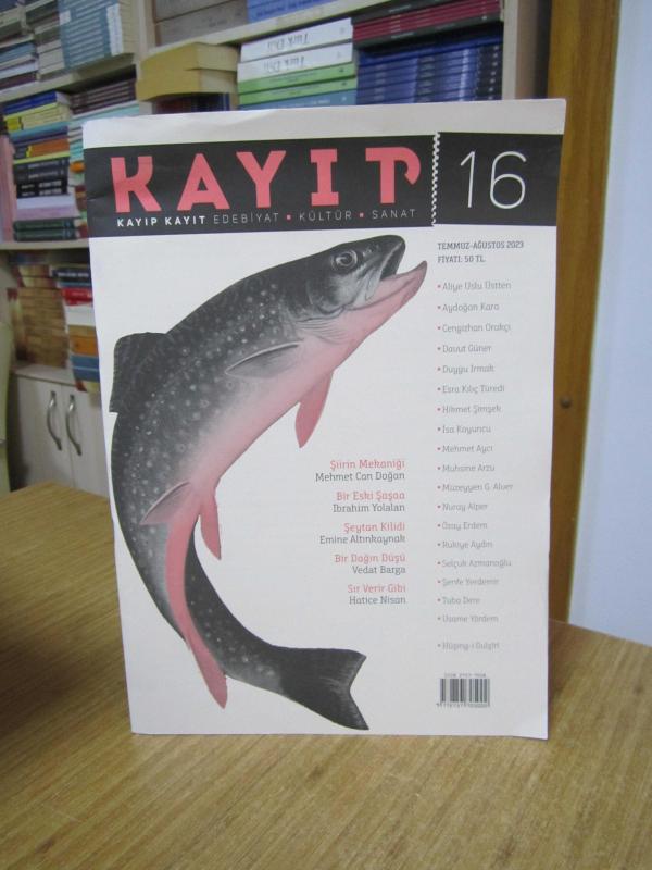 KAYIP KAYIT Edebiyat Dergisi - Sayı 16 - Temmuz Ağustos 2023