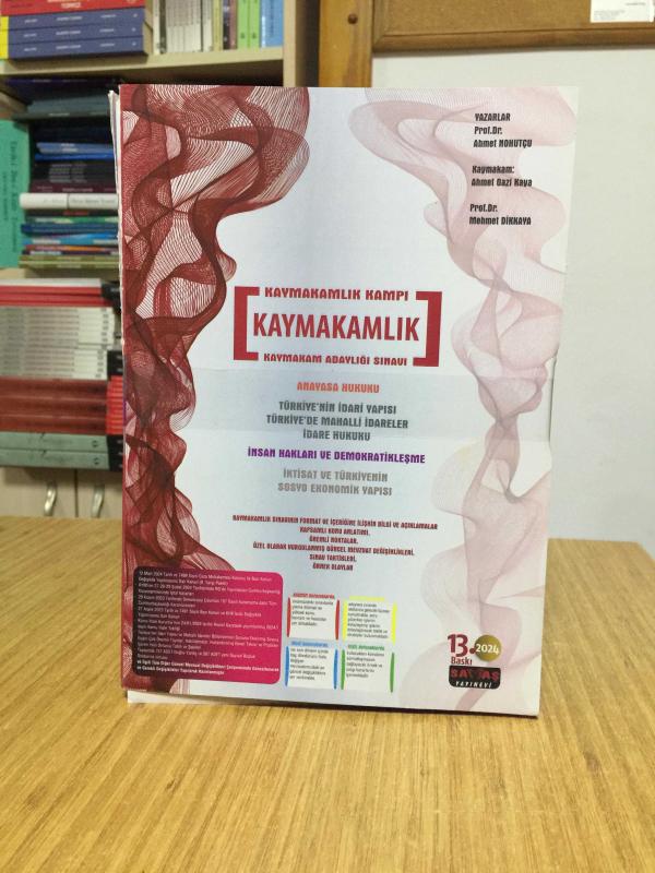 Kaymakamlık Kampı Konu Anlatımı Savaş Yayınları (13.BASKI)