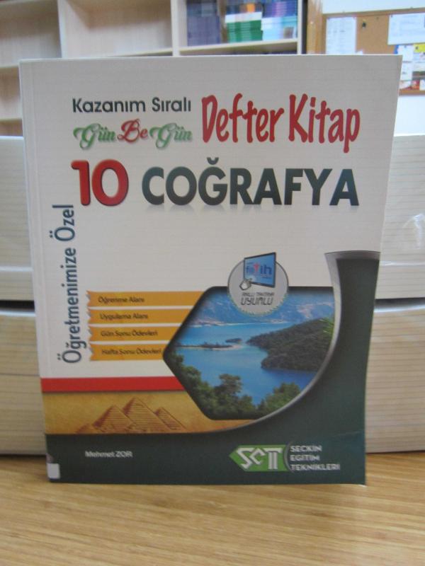 Kazanım Sıralı Defter Kitap 10 Coğrafya - Öğretmenimize Özel