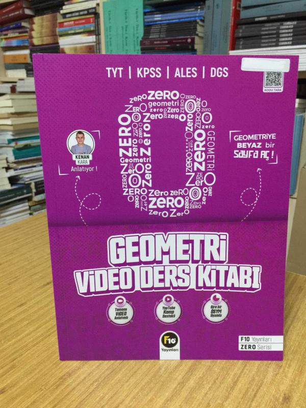 Kenan Kara ile Sıfırdan Geometri Video Ders Kitabı F10 Yayınları