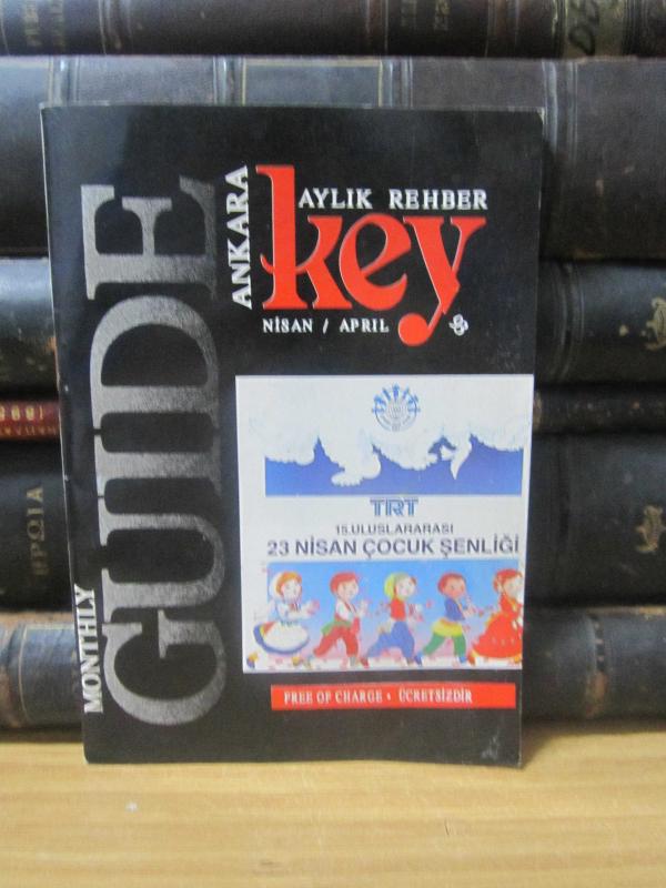 Key Dergisi - Monthlu Guide Ankara / Ankara Aylık Rehber - Nisan/April 1993