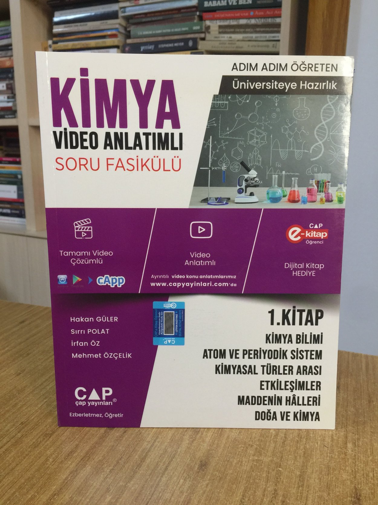 Kimya 1. Kitap Konu Anlatımlı Soru Bankası Çap Yayınları